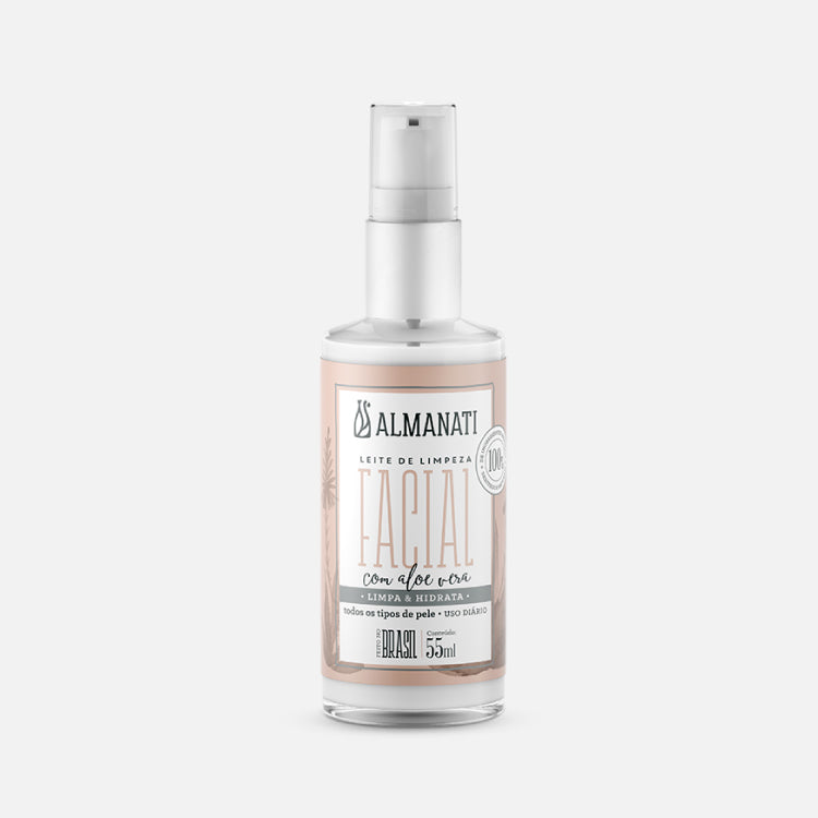 Leite de limpeza facial | validade: outubro de 2025