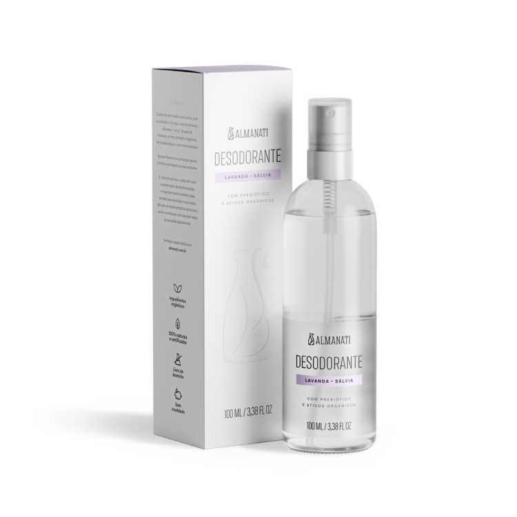 Desodorante Lavanda e Sálvia