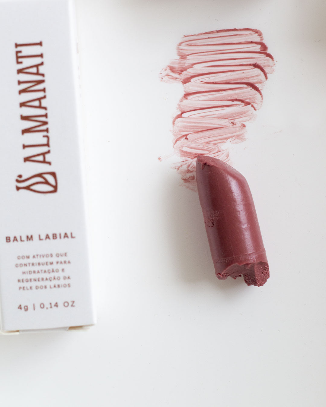 Balm labial hidratante nude rosado